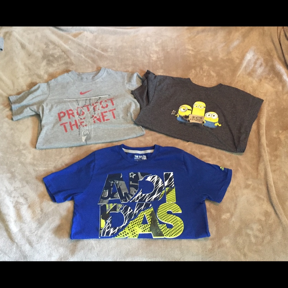 Lot of boys t-shirts